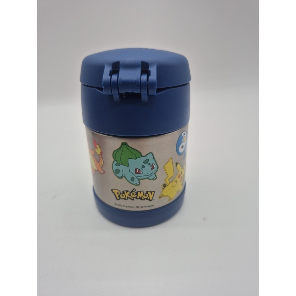 2022 Pokemon Stainless Steel Kids Water Bottle with Character Decals